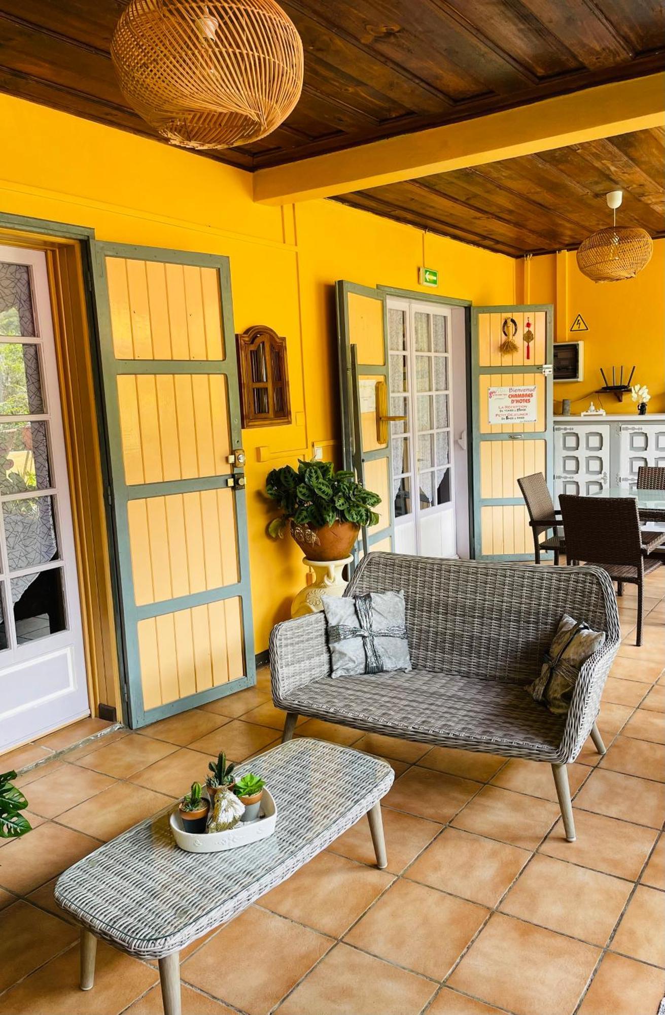 Chambres d'hôtes l'Orchidée Rose Salazie Exterior foto
